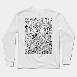 Doodle fits on everything Long Sleeve T-Shirt